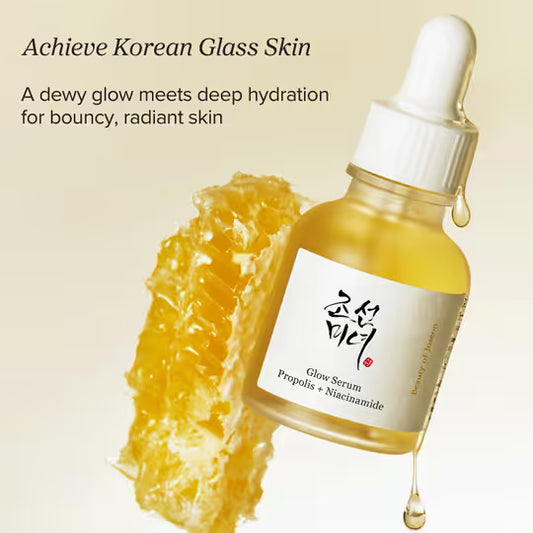 Beauty of Joseon Glow Serum Propolis + Niacinamide, Korean Serum for Acne-Prone Skin (30 ml).
