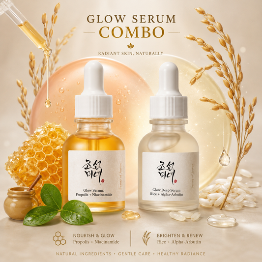 Beauty of Joseon Glow Serum Korean Serum for Acne-Prone Skin (30 ml).Pack Of 2 (W+Y) (Copy)