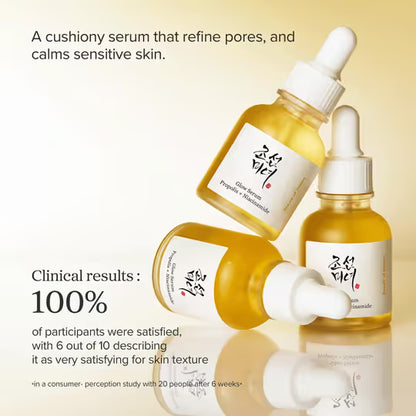 Beauty of Joseon Glow Serum Propolis + Niacinamide, Korean Serum for Acne-Prone Skin (30 ml).